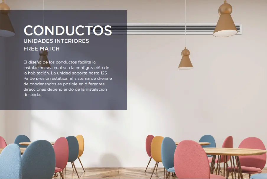 Conductos FM GREE menor potencia.webp