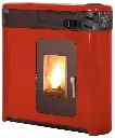 Estufa pellets greenHeiss rojo.webp