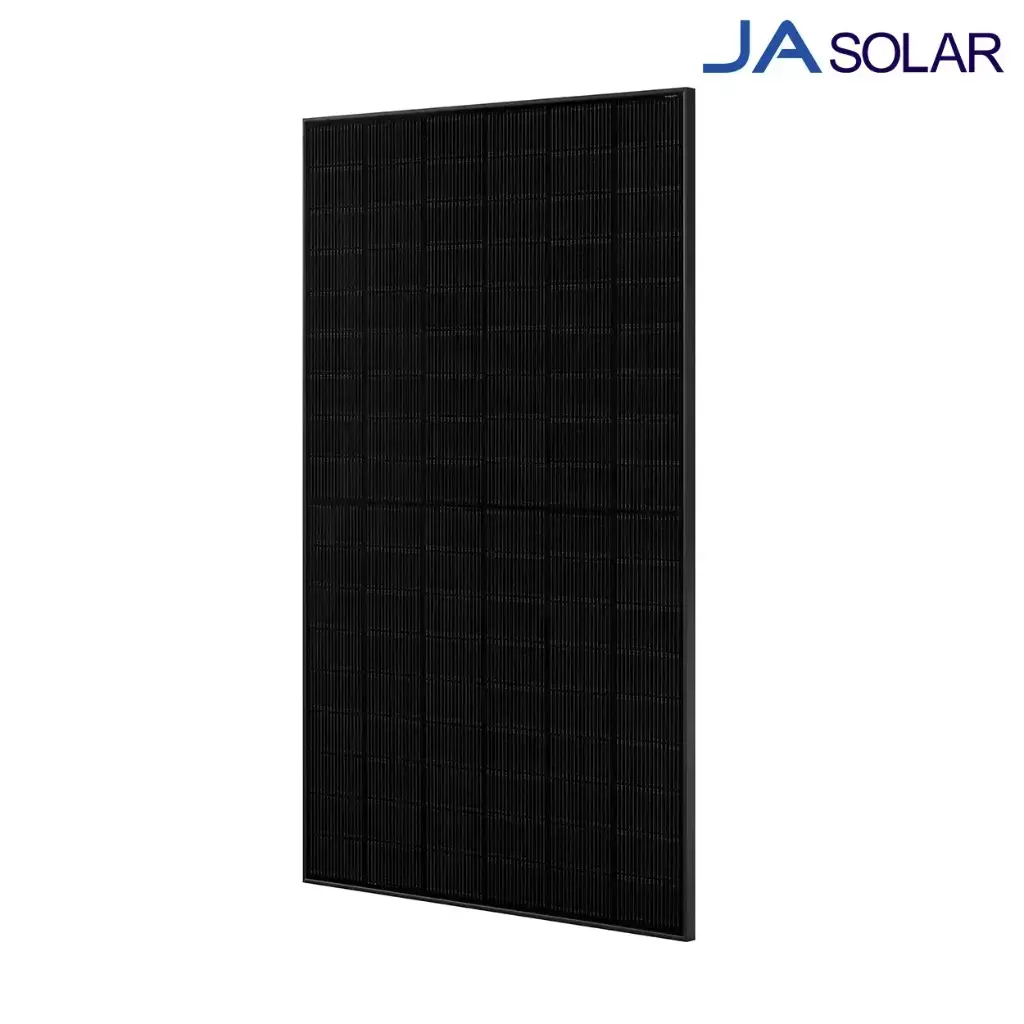 Panel fotovoltaico JA Solar bifacial Full Black N-Type JAM54D41-450/LB Marco negro 
