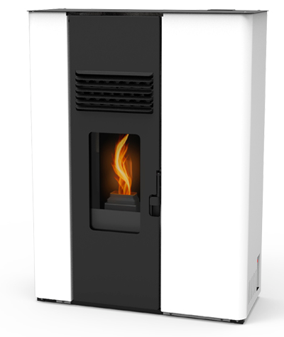 Estufa de pellets - Audax Slim 10 kW - Estufa canalizable con Wi-fi