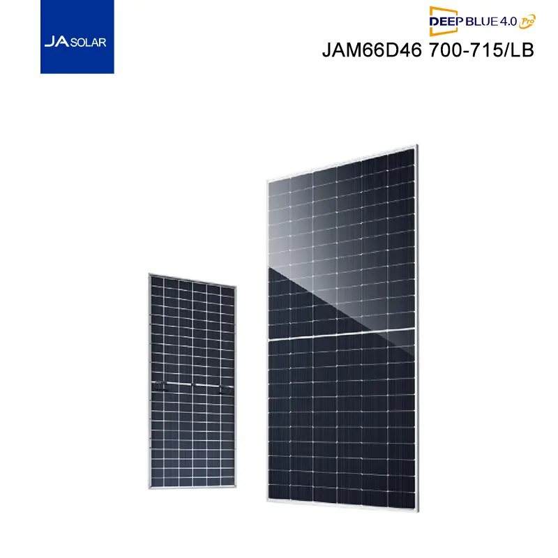 Panel fotovoltaico JA Solar bifacial TopCon N-Type JAM66D46-720 Wp