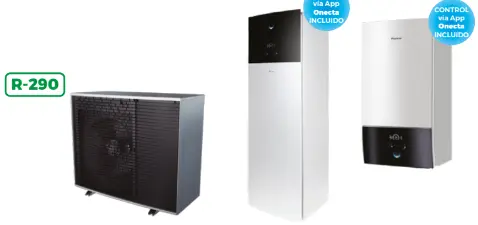 Aerotermia Daikin Altherma 4 Silent WiFi - Aerotermia bibloc premium para alta temperatura - Unidad exterior EPSK12AW1 Trifásica 12 o 14 kW) 