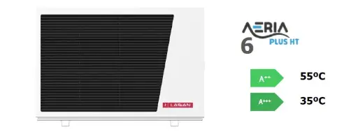 [Aerotermia Lasian Aeria HT 6] Aerotermia Lasian Aeria HT 6 de alta temperatura para radiadores para viviendas de hasta 180 m2