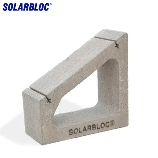 [Estructura de hormigon Solarbloc] Soportes Solarbloc® para cubiertas planas