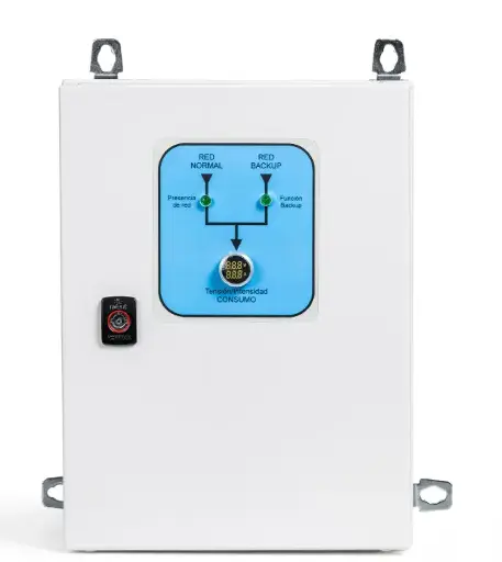 Cuadro de protección AC para instalación fotovoltáica Greenheiss Solar Backup Box 8kW trifásico