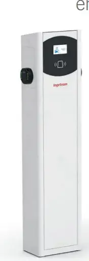 [Cargador comercial Ingeteam 44 kW 2x22Kw con TPV fijo] Cargador de vehículo Eléctrico Comercial INGEREV FUSION Street  doble 2X22kW con TPV integrado y WIFI 